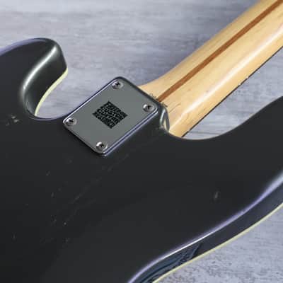 2006 Fender Japan AJB-65 Aerodyne Jazz Bass (Dolphin Grey) image 11
