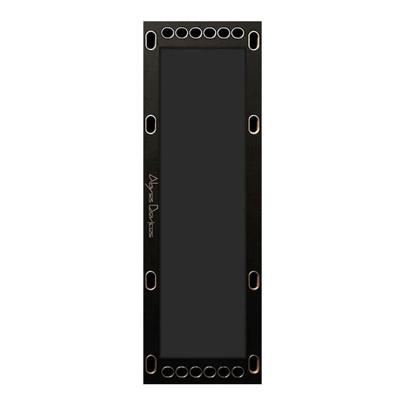 3U to 1U Eurorack Adapter Converter Panel (PulpLogic 1U standard) image 1