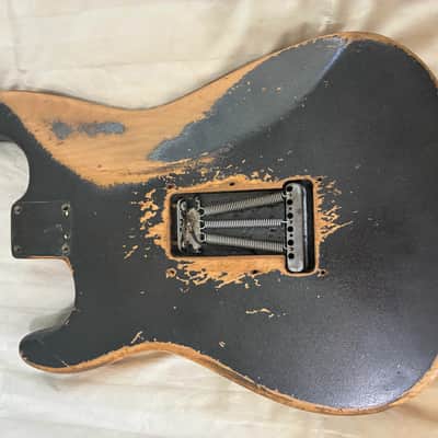 Fender Stratocaster 1966 - black metallic image 9