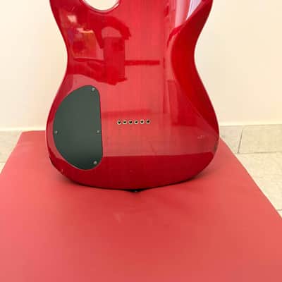 Fender Special Edition Set-Neck Custom Telecaster HH FMT 2003 - Black Cherry Burst image 9