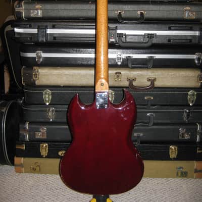 Vintage 1970's Raven SG Style Guitar - Made in Japan image 4