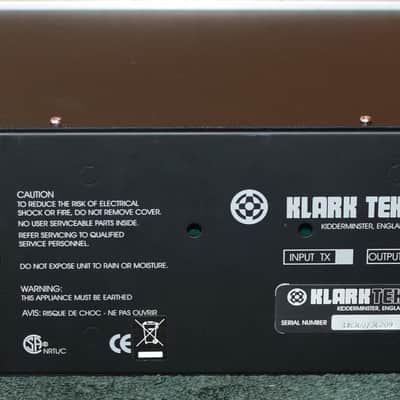 Klark Teknik DN360 2-Channel 30-Band Graphic EQ 2010s - Silver image 7