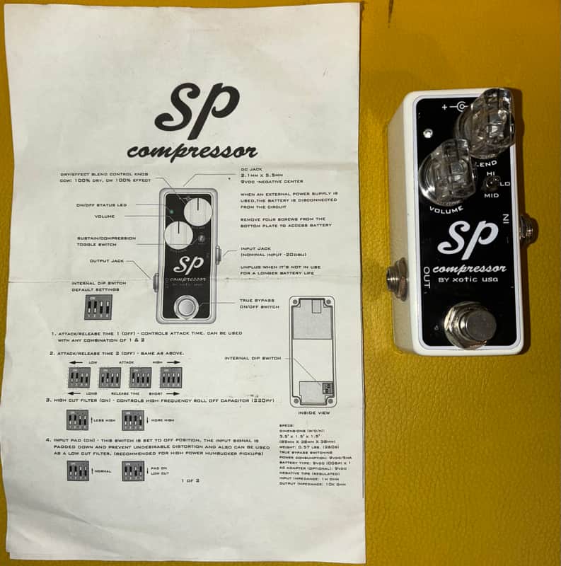 Xotic SP Compressor