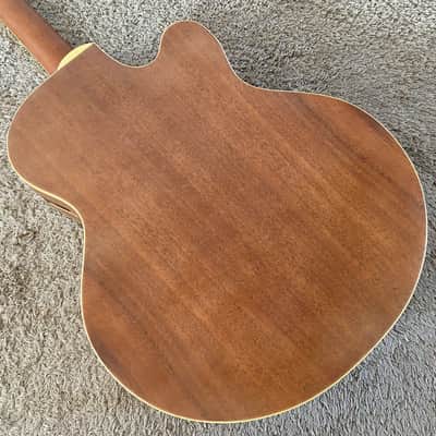 Dean Left Handed 4 String Acoustic Bass, Spruce Top Body, Mahogany Neck image 6