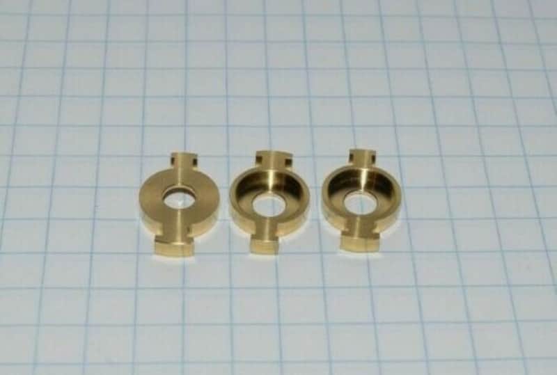 Bach Stradivarius Trumpet, Brass Valve Guides, Set of 3 image 1