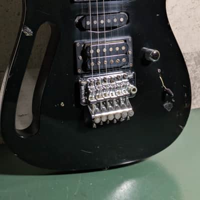 Fernandes STX-85 body FST Neck Black Steve Vai Play Boy Monkey Grip image 17