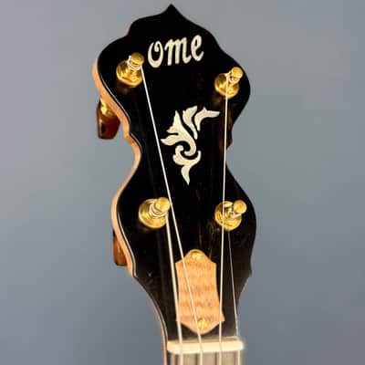 Ome Wicklow 11" 19-Fret Tenor Curly Maple Openback Banjo with Rolled Brass Ring image 13