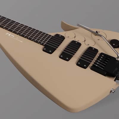 Teuffel Tesla Trem - “Sand” w/ Ebony accents, Birdseye Maple Neck & RWB Trem. NEW (Authorized Dealer) *Video Added* image 5