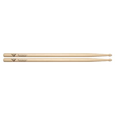 Vater VH5AS 5A Stretch Hickory Wood Tip Drum Sticks (Pair)