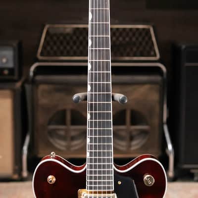 Gretsch Limited Edition Abbey Road Studiomatic Hollow Body with Bigsby Electric Guitar - Classic Walnut Stain with Hardshell Case image 4