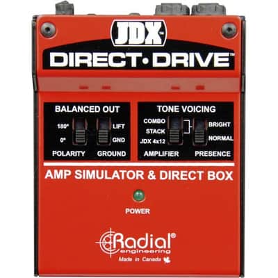Radial JDX Direct-Drive Active Guitar Amp Direct Box image 5