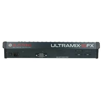 Blastking ULTRAMIX-16FX 16 Channel Analog Stereo Mixing Console w/ Bluetooth image 4