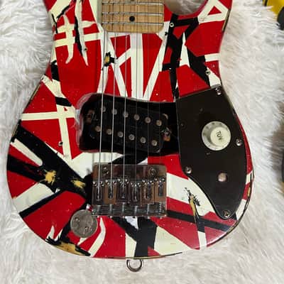 Eddie Van Halen Mini 30" Playable Guitar Set - Custom Built One Of A Kind Set - Great For Playing/Travel/Display image 6