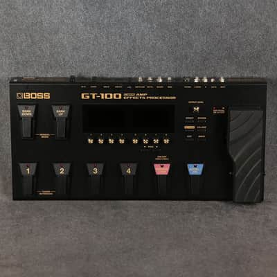 Reverb.com listing, price, conditions, and images for boss-gt-100-amp-effects-processor