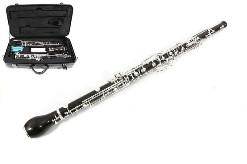 English Horn Advanced Model Solid Ebony Wood Nice Sound Bass oboe with case image 1
