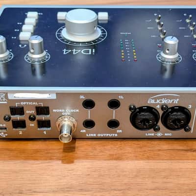 Audient iD44 Desktop USB Audio Interface 2010s - Black image 2