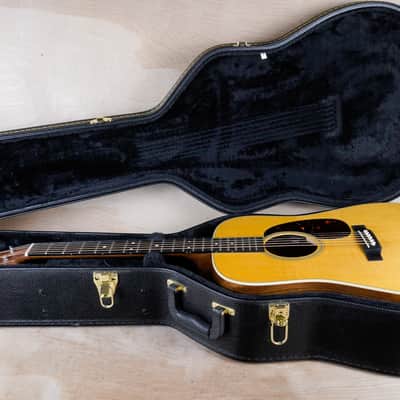 Martin D Special Ovangkol Dreadnought AE 2018 Natural USA Nazareth PA w/ Hard Case, Paperwork image 3
