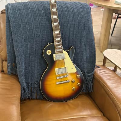 Epiphone "Inspired by Gibson Custom" '59 Les Paul Standard 2024 - 2025 Tobacco Burst with Gibson Custombuckers image 1