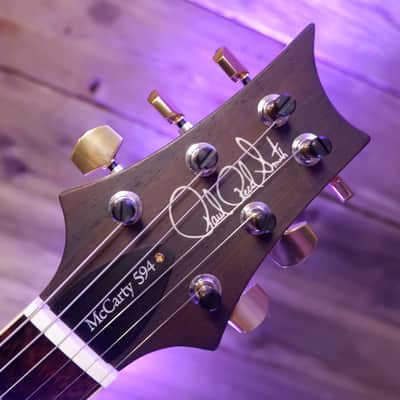 PRS McCarty 594SC Singlecut Wood Library 10-Top Korina & Brazilian Rosewood 2017 - Yellow Tiger image 2