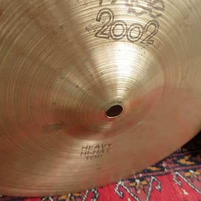 Immagine PAISTE 2002 14” Heavy Hi Hat 1976. VINTAGE.(CYM2RG) - 3