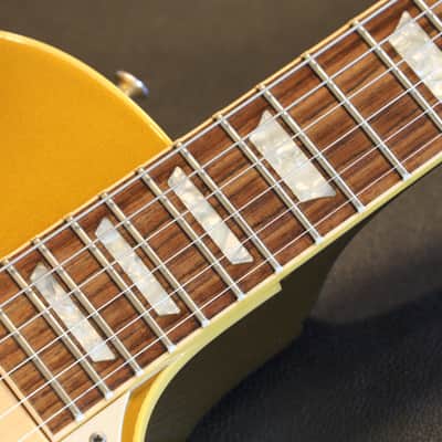 1998 Gibson Custom Shop 1956 Historic Reissue Les Paul Electric Guitar All Gold + OHSC image 8