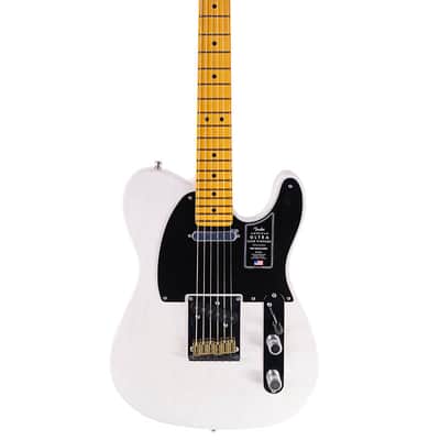 2026 Fender American Ultra Luxe Vintage '50s Telecaster White Blonde image 3