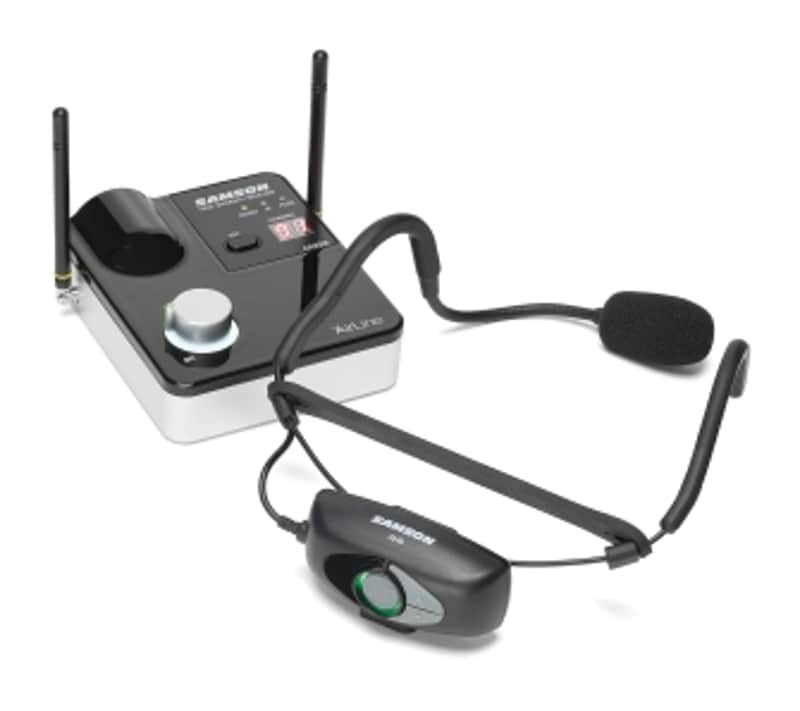 Samson Audio AirLine 99m AH9 Fitness Headset System Micro UHF Wireless System â€“ K-Band image 1