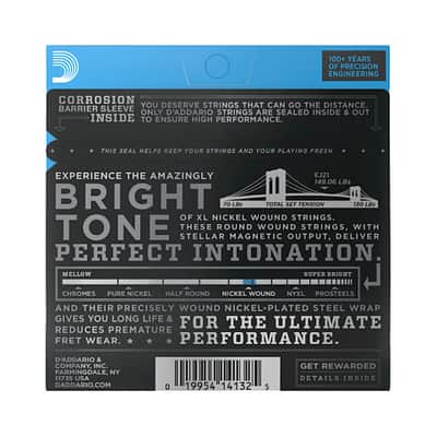D'Addario EJ21 Nickel Wound .012-052 image 3