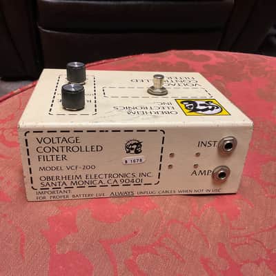 Oberheim voltage controlled filter vcf200 Voltage controlled filter image 2
