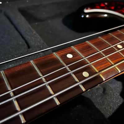 Fender Deluxe Active Jazz Electric Bass Guitar MIM Mexico w Case image 11