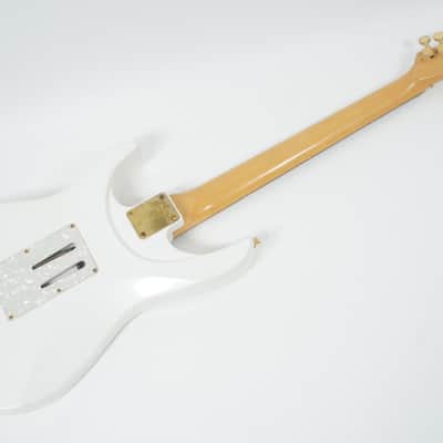 [SALE Ends June 30] FERNANDES LA-80KK L'Arc~en~Ciel KEN SIGNATURE MODEL MAPLE BODY Pearl White Gold image 8