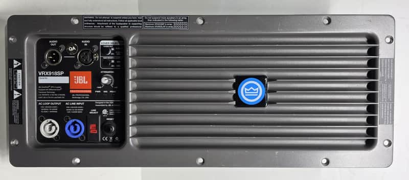 JBL VRX918SP Sub woofer amp module Part # 363679-005X Clean Condition 100% image 1