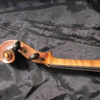 Violin Johannes Georgius Hellmer 1712 Prague w/August Gemunder 1884 Repair Label image 6