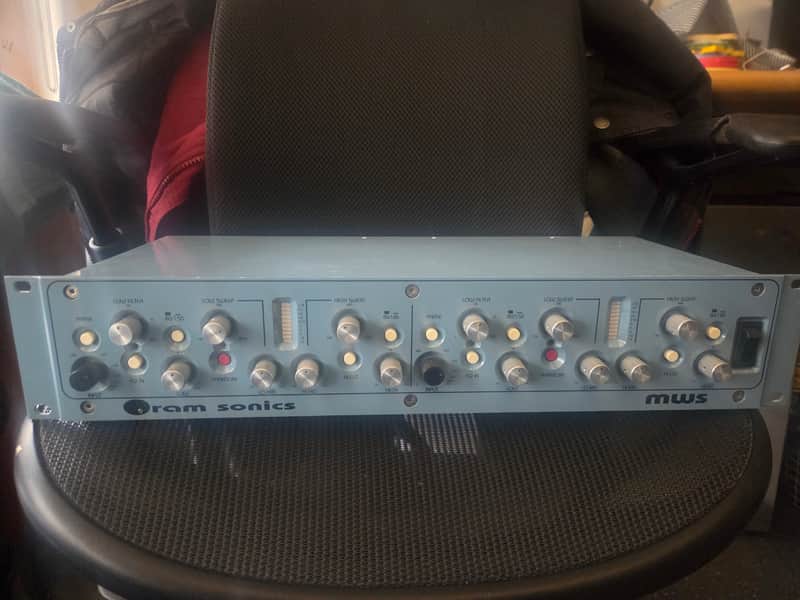 Oram Sonics Mws dual channel preamp - blue image 1