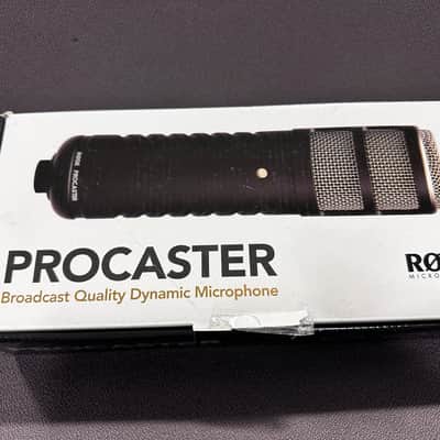 RODE Procaster Cardioid Dynamic Broadcast Microphone 2009 - Present - Black image 1