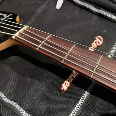 Fender AJB Aerodyne Jazz Bass Deluxe Electric Bass Guitar w Case image 16