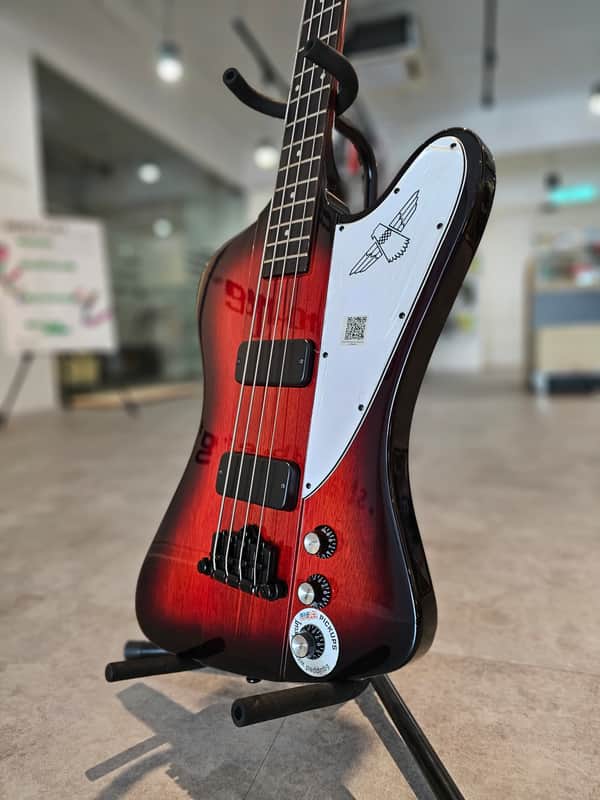 Epiphone Thunderbird Classic-IV Bass Guitar, Vintage Sunburst image 1