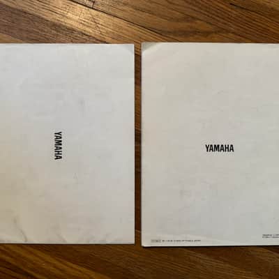 Yamaha SPX 900 Effects Processor Owner's Manual + Program Table Mode Booklet. image 5
