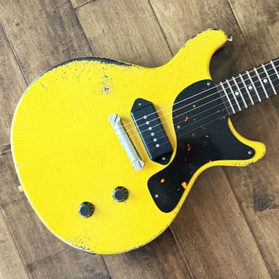 Rock N Roll Relics Thunders Electric Guitar Aged TV Yellow 252020 image 1
