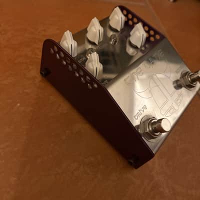 ThorpyFX The Dane Peter Honore Signature Overdrive / Boost 2010s - Silver / Purple image 2