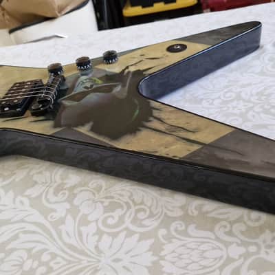 Washburn Dime Darrell Signature Limited Edition Skull Graphic Electric Guitar image 8