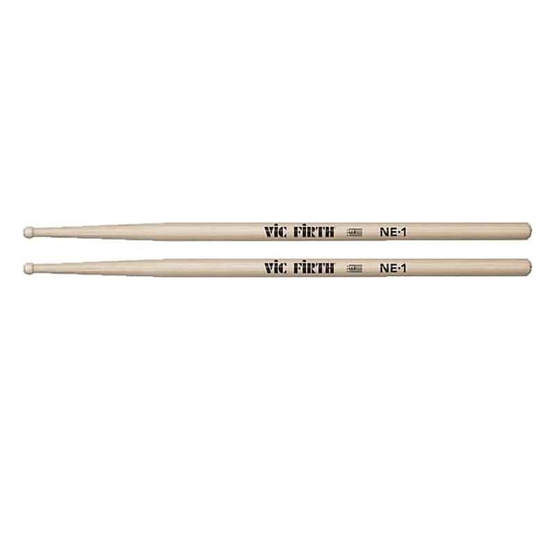 Vic Firth NE-1 American Classic Mike Johnston Signature Hickory Drum Sticks (Pair) image 1