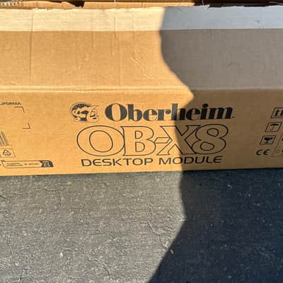 Oberheim OB-X8 Desktop 8-Voice Synthesizer 2022 - Present - Black with Wood Sides
