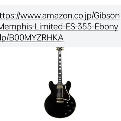 Gibson ES-355 Custom Shop Memphis Limited Run 2011 - Ebony - Free Shipping Worldwide image 9