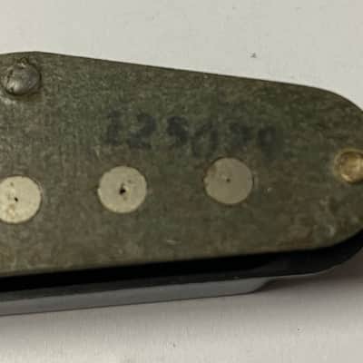 Vintage 1979 Fender USA Stratocaster middle pickup grey bobbin flat poles 5.74k – Original windings image 6