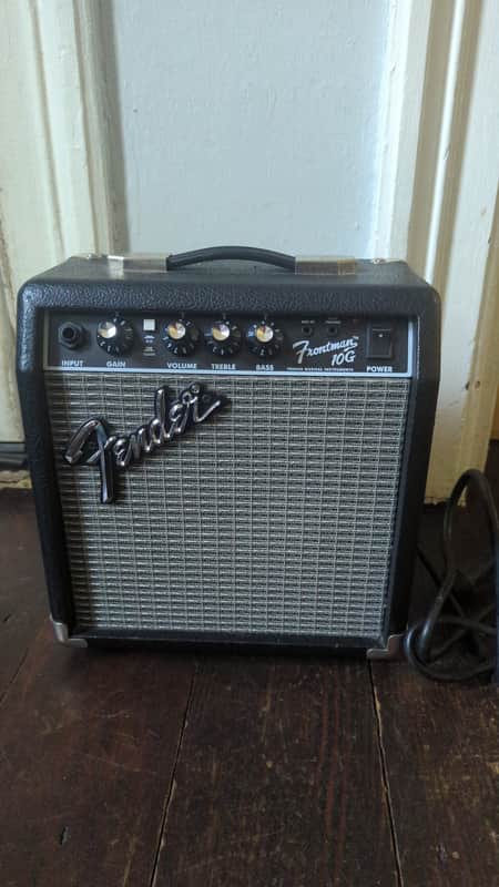 Fender Frontman 10G 10-Watt 1x6" Guitar Practice Amp 2007 - Present - Black image 1