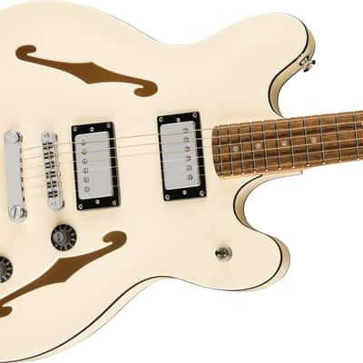 Fender Squier Affinity Deluxe Starcaster®, Laurel Fingerboard, Olympic White image 6