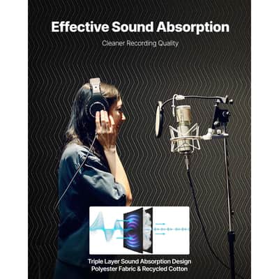 2-Pack 96" x 80" Heavy-Duty Sound Dampening Blankets, Extra-Large Acoustic Noise Reduction & Moving Protection Covers image 2