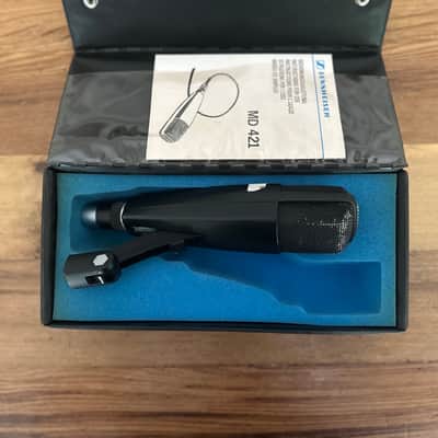 Sennheiser MD 421 U-5 Cardioid Dynamic Microphone 1960s image 2