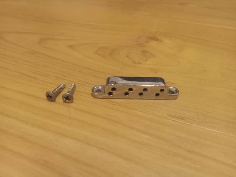 Vintage Circa 1967 Fender 12-String Guitar String Tree Retainer w/ Screws! Electric XII, Villager! image 1